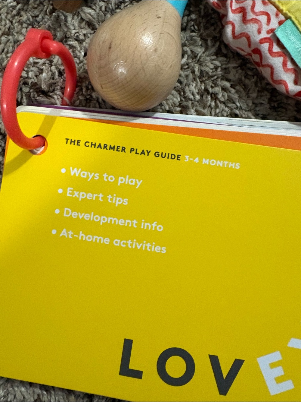 Lovevery The Charmer Toy Set - 3-4month kit - Picture 3 of 9